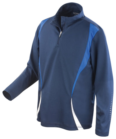 Spiro trial training top | navy/royal/white