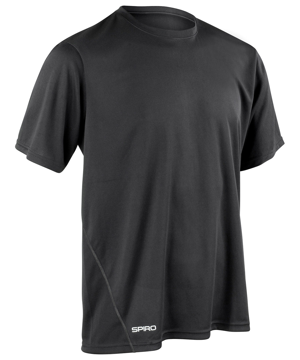 Spiro quick-dry short sleeve t-shirt | black