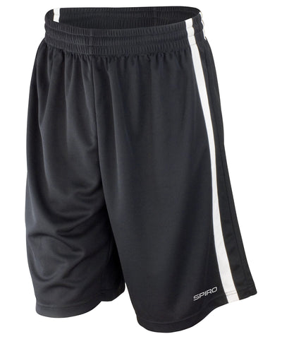 Basketball quick-dry shorts | black/white