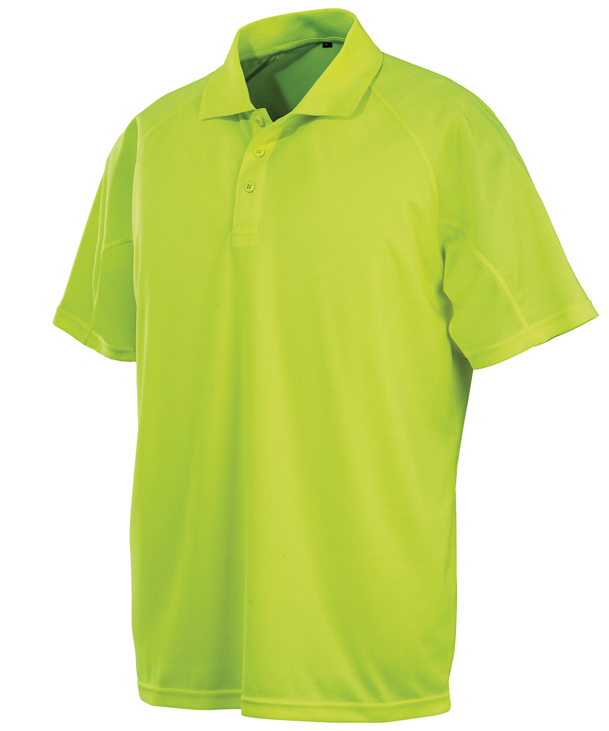 Performance Aircool polo shirt | flo yellow