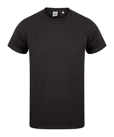 Mens feel good stretch t-shirt | black