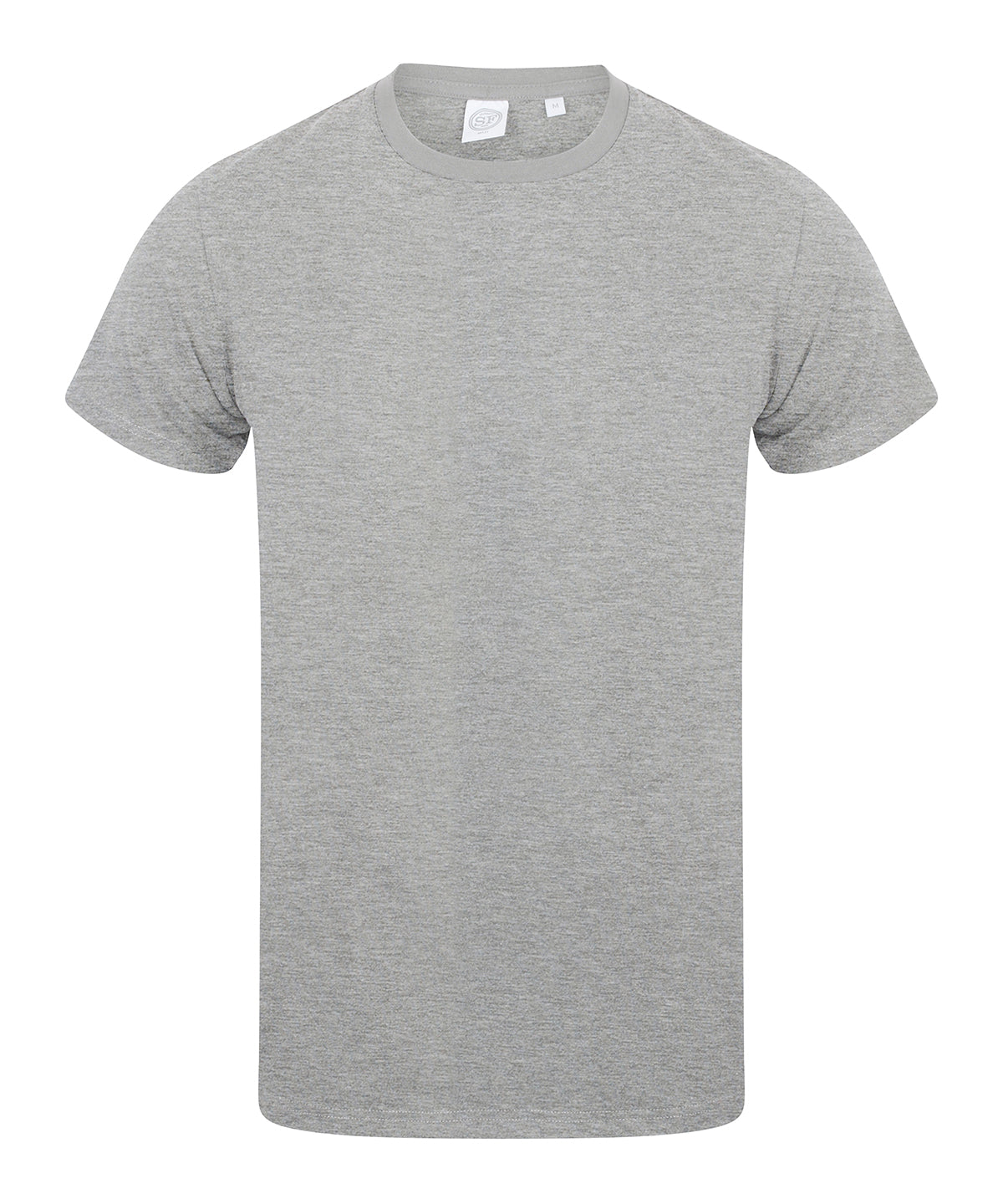 Mens feel good stretch t-shirt | heather grey