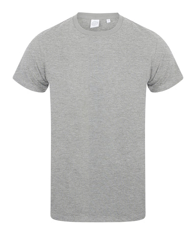 Mens feel good stretch t-shirt | heather grey