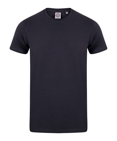 Mens feel good stretch t-shirt | navy