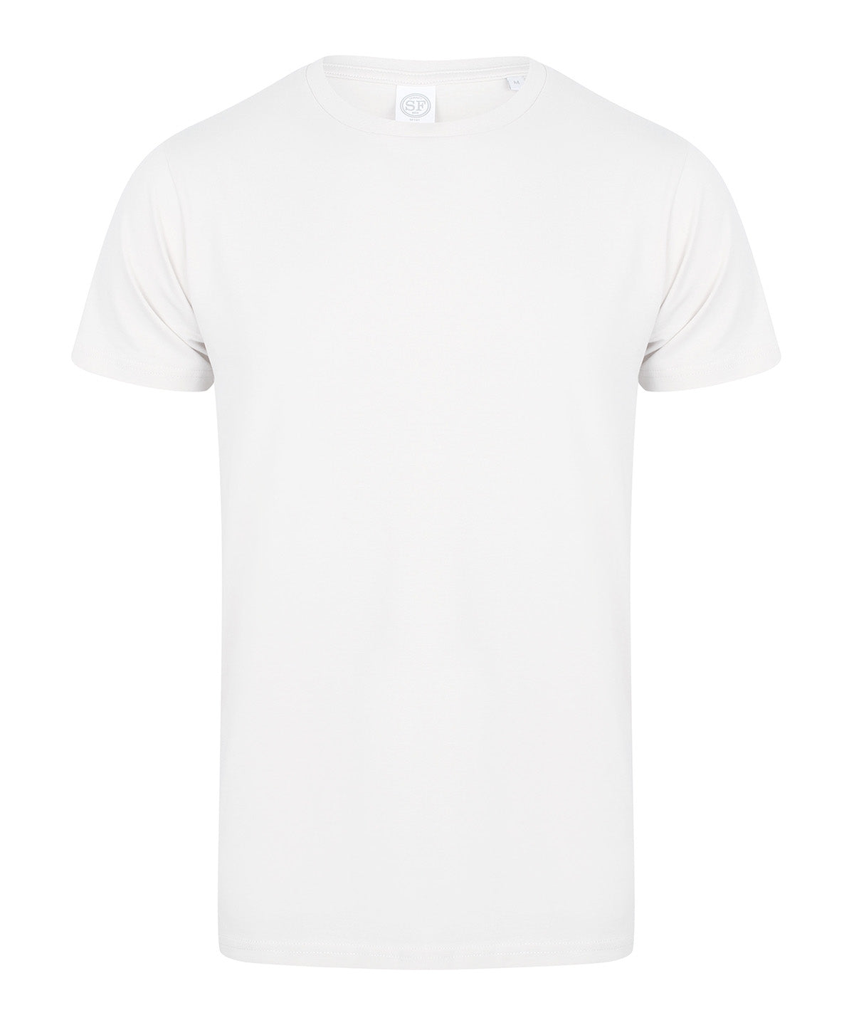 Mens feel good stretch t-shirt | white