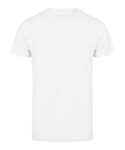 Mens feel good stretch t-shirt | white