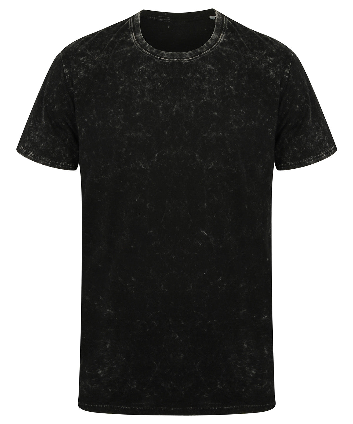 Unisex washed band T | washed black