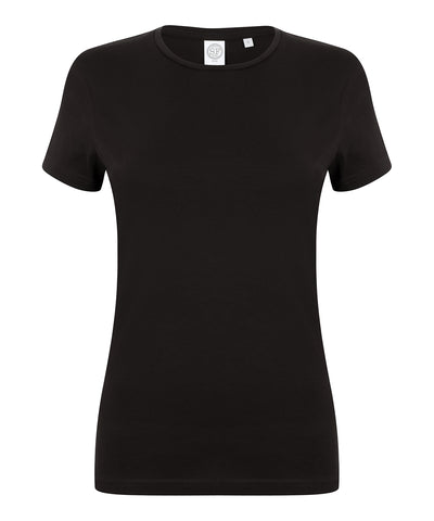 Feel good womens stretch t-shirt | black