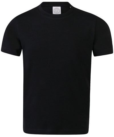 Kids feel-good stretch T | black