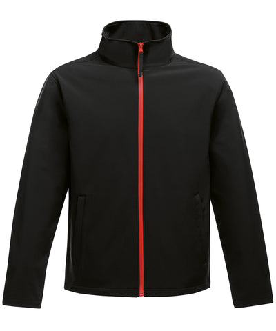 Ablaze printable softshell | black/classic red