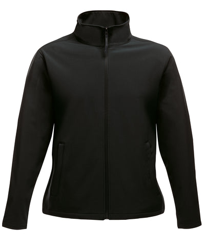 Womens Ablaze printable softshell | black