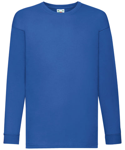 Kids long sleeve valueweight T | royal