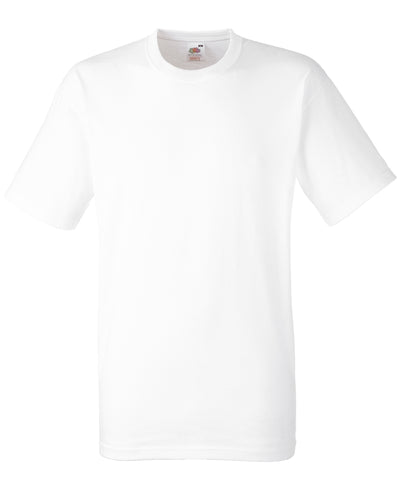 Heavy cotton T | white