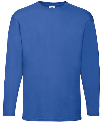 Valueweight long sleeve T | royal blue