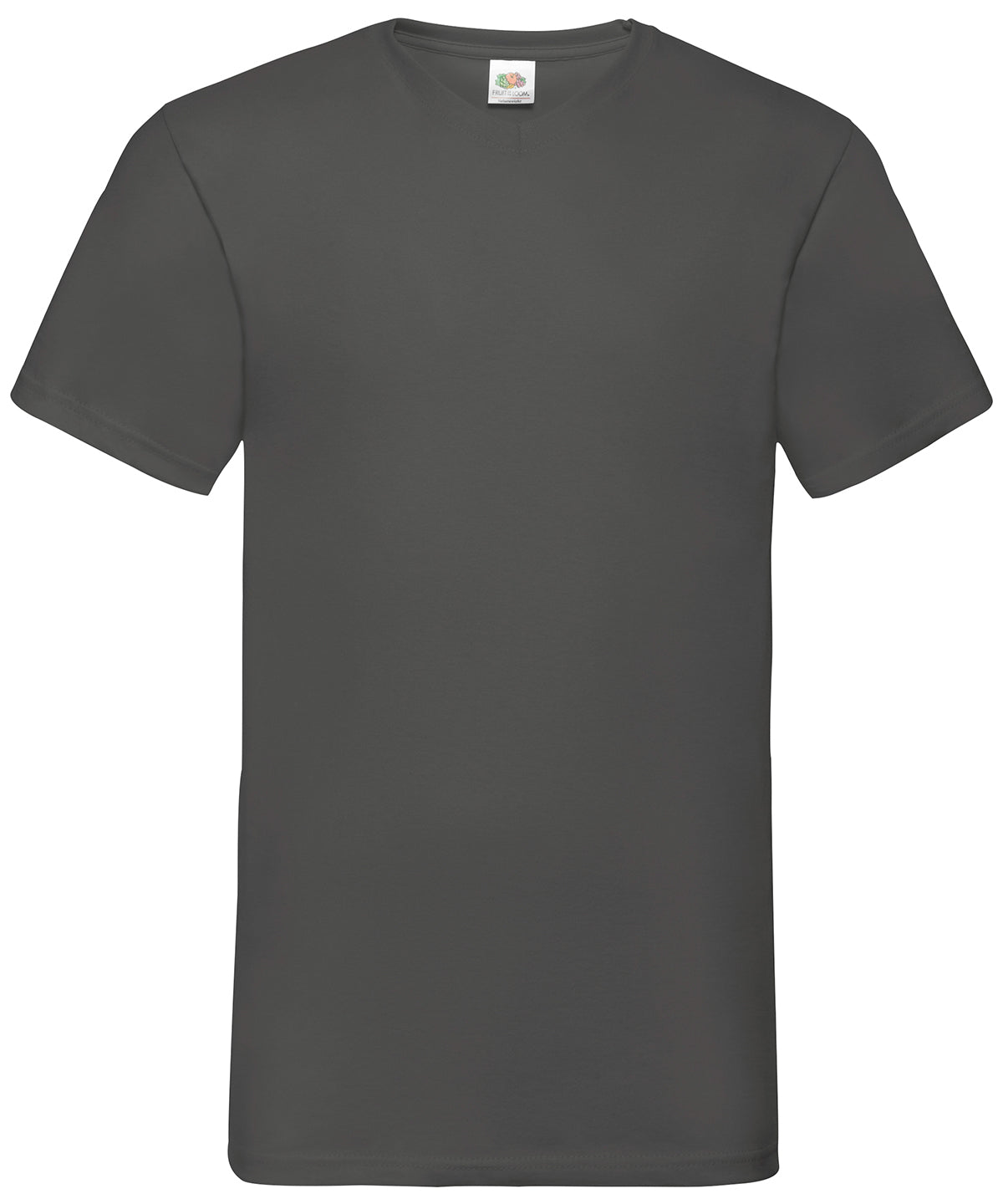 Valueweight v-neck T | light graphite