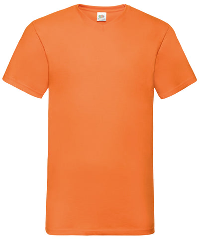 Valueweight v-neck T | orange