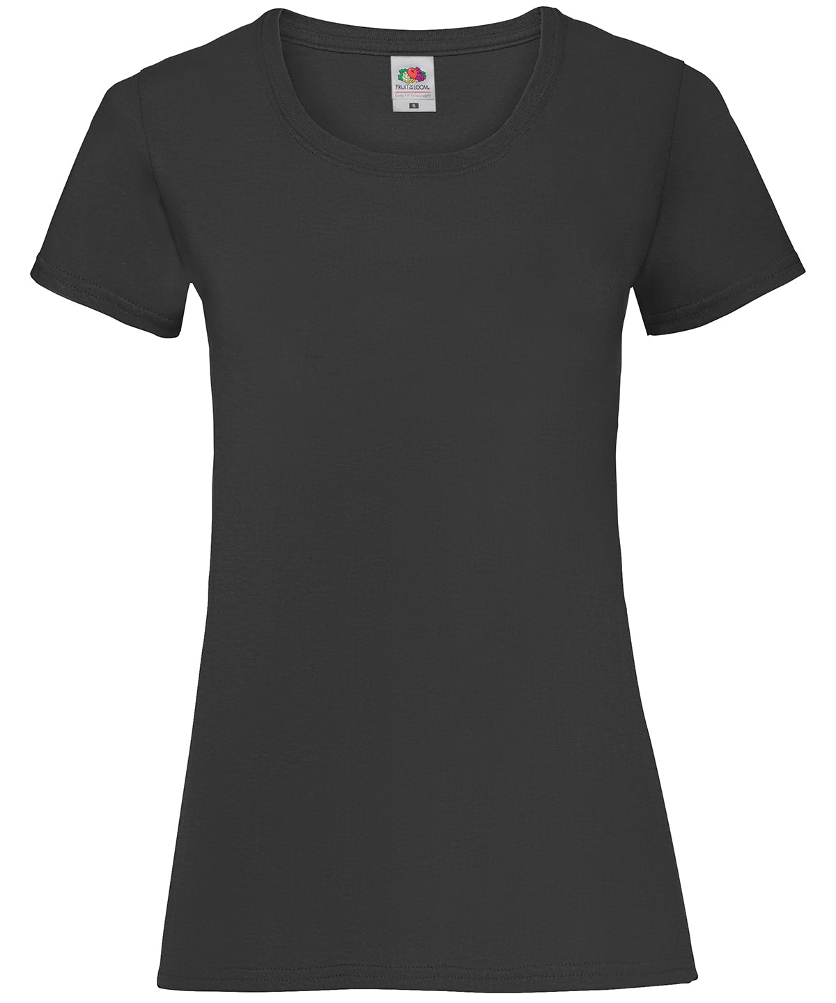 Womens valueweight T | black