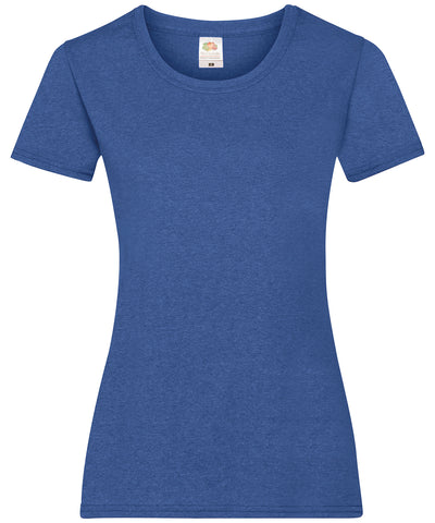 Womens valueweight T | Retro Heather Royal