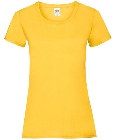 Womens valueweight T | sunflower