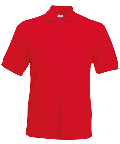 Heavyweight 65/35 polo | Red