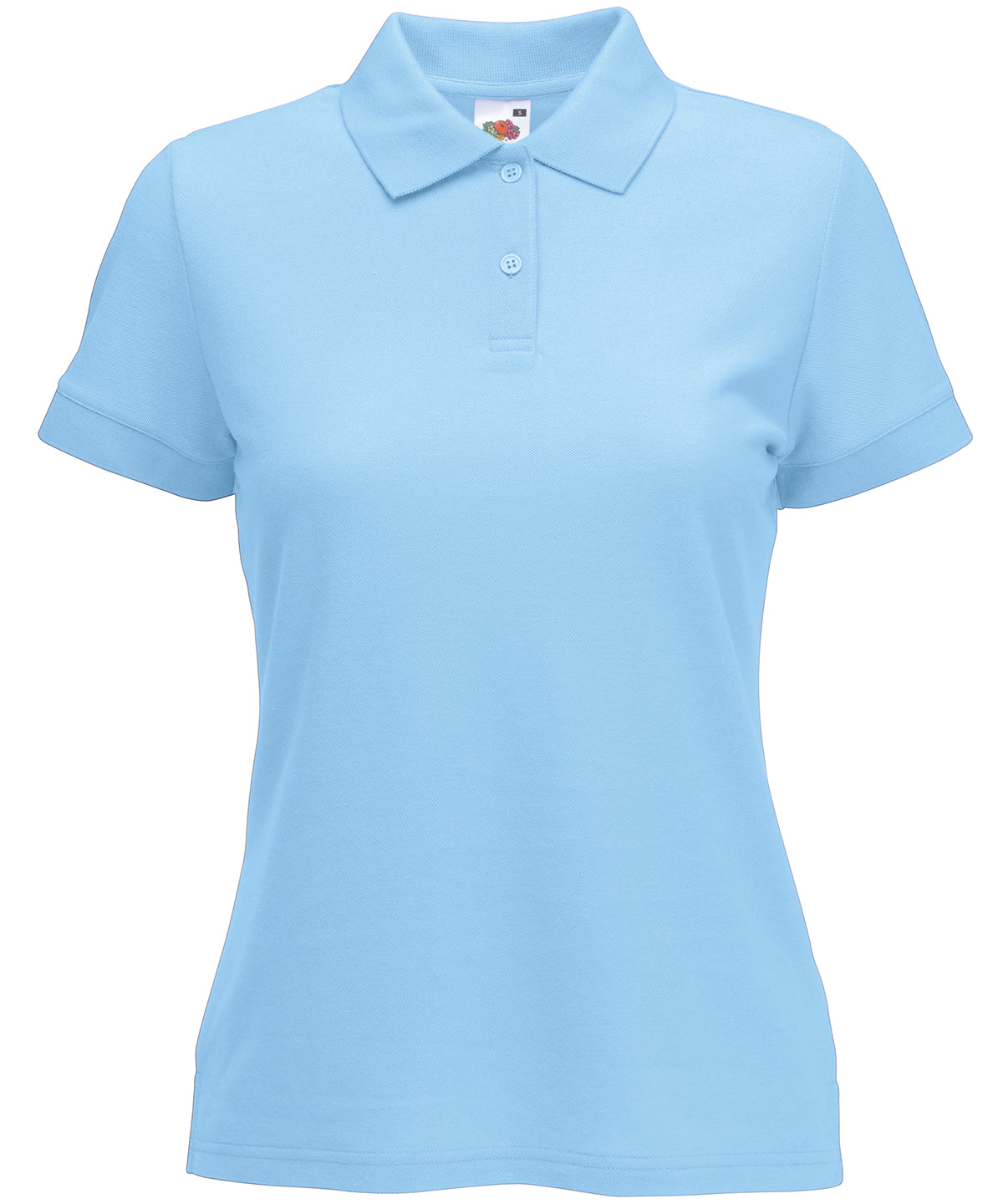 Womens 65/35 polo | sky blue