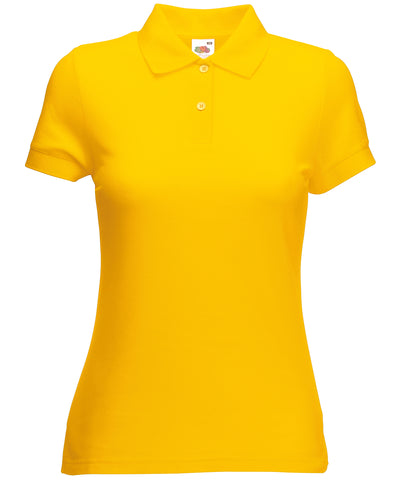 Womens 65/35 polo | sunflower