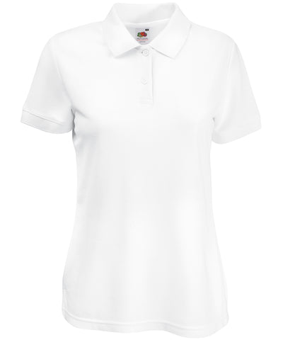 Womens 65/35 polo | white