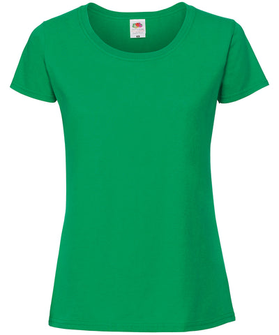 Womens Iconic 195 ringspun premium t-shirt | kelly green
