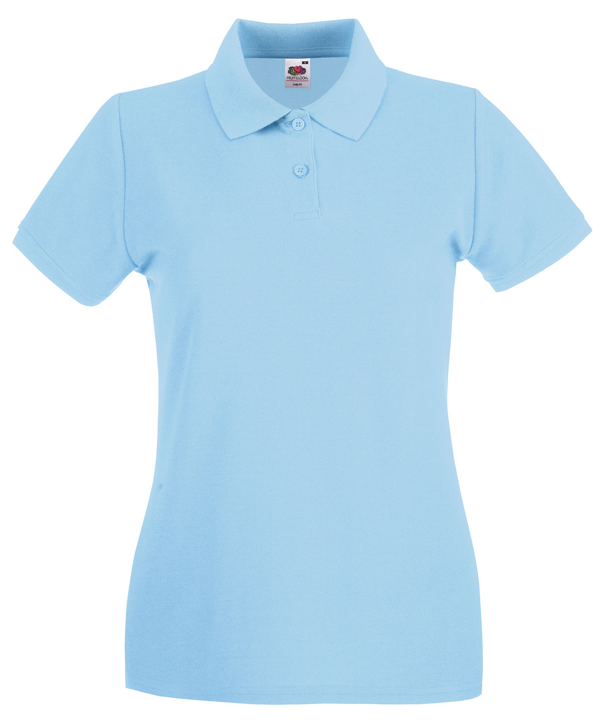 Womens premium polo | Sky Blue