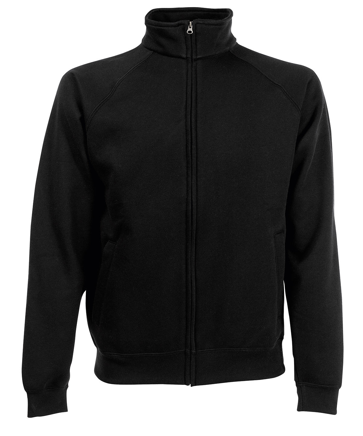 Premium 70/30 sweatshirt jacket | Black