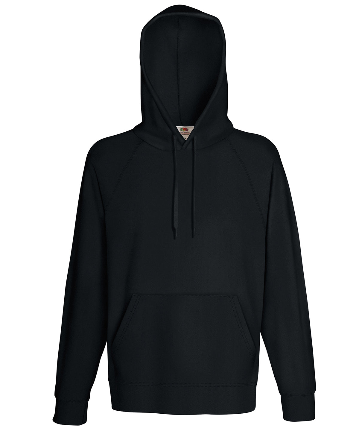 Lightweight hooded sweatshirt | Black