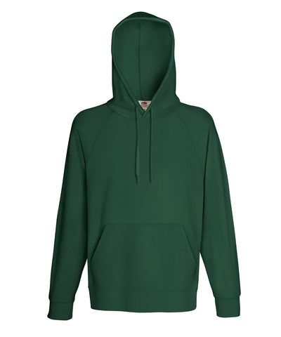 Lightweight hooded sweatshirt | bottle green