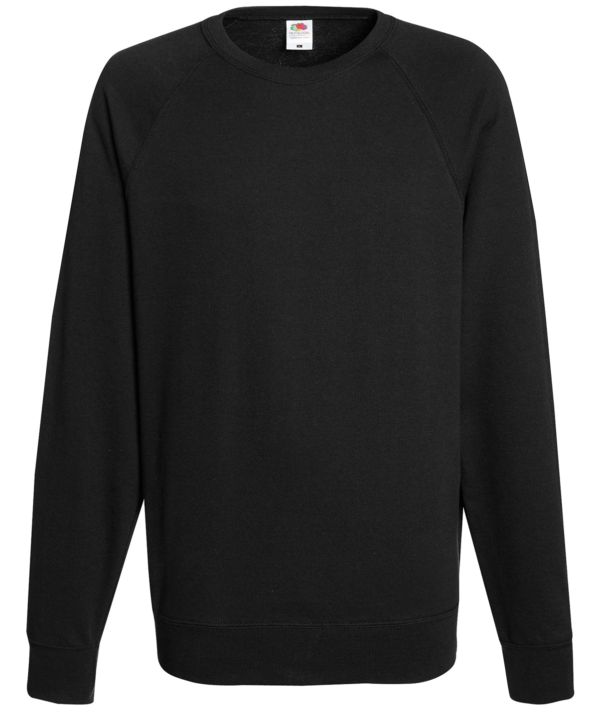 Lightweight raglan sweatshirt | black
