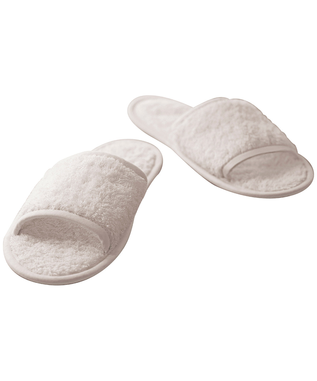 Classic terry slippers (open-toe) | white