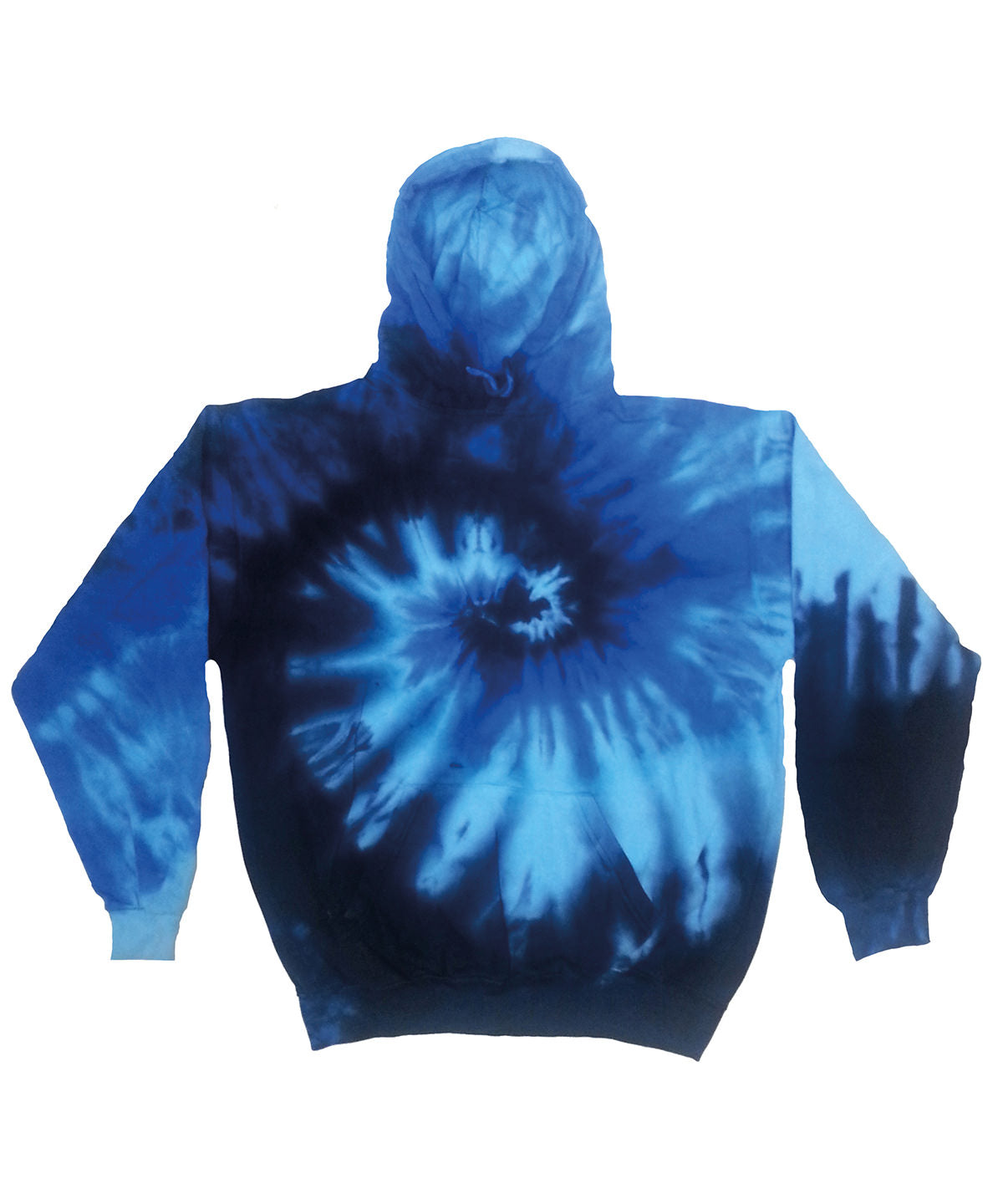 Rainbow tie-dye hoodie | blue ocean