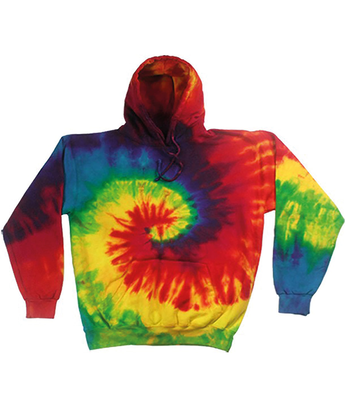Rainbow tie-dye hoodie | rainbow