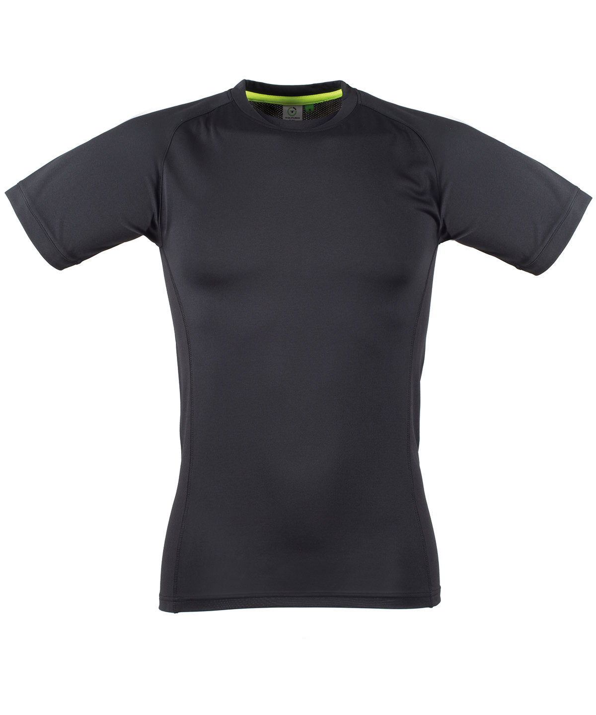 Slim fit t-shirt | black/black