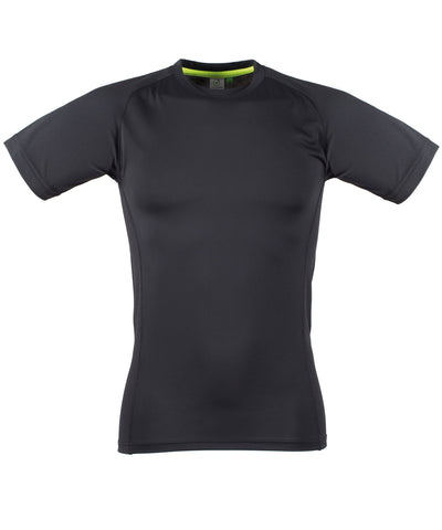 Slim fit t-shirt | black/black