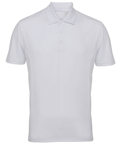 TriDri® panelled polo | white