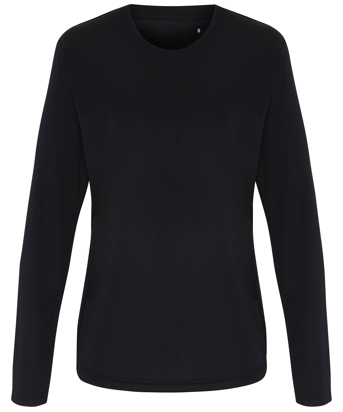 Womens TriDri® long sleeve performance t-shirt | black