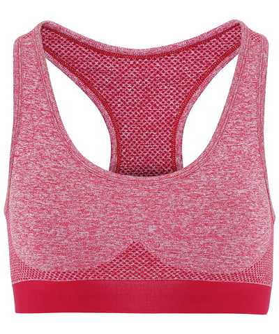 TriDri® seamless 3D fit multi-sport sculpt bra | burgundy