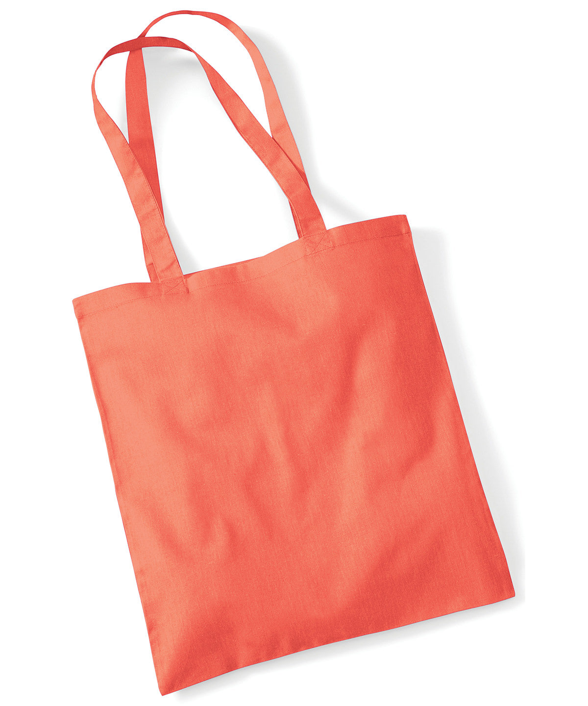 Bag for life - long handles | coral