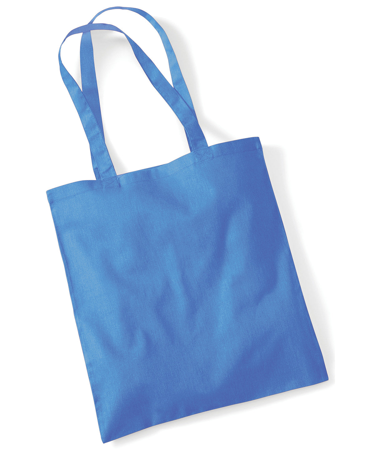 Bag for life - long handles | cornflower blue