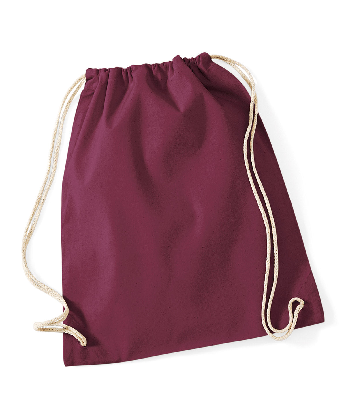 Cotton gymsac | burgundy