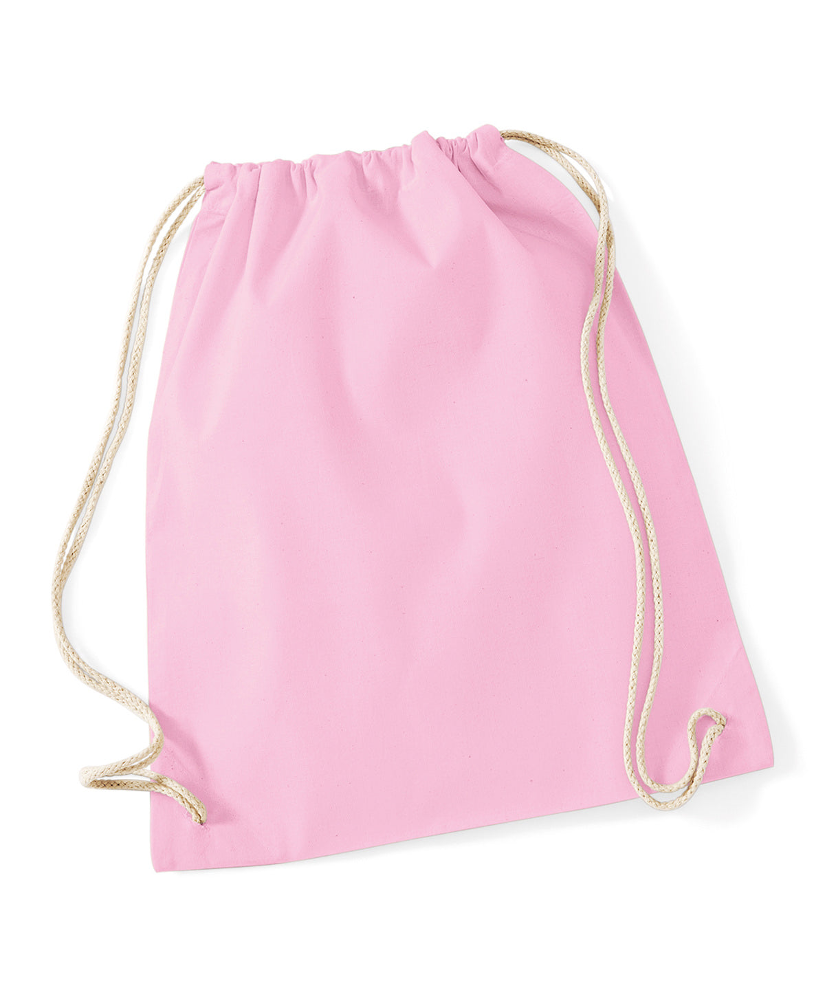 Cotton gymsac | classic pink/white