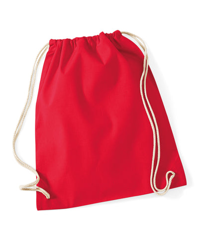 Cotton gymsac | classic red