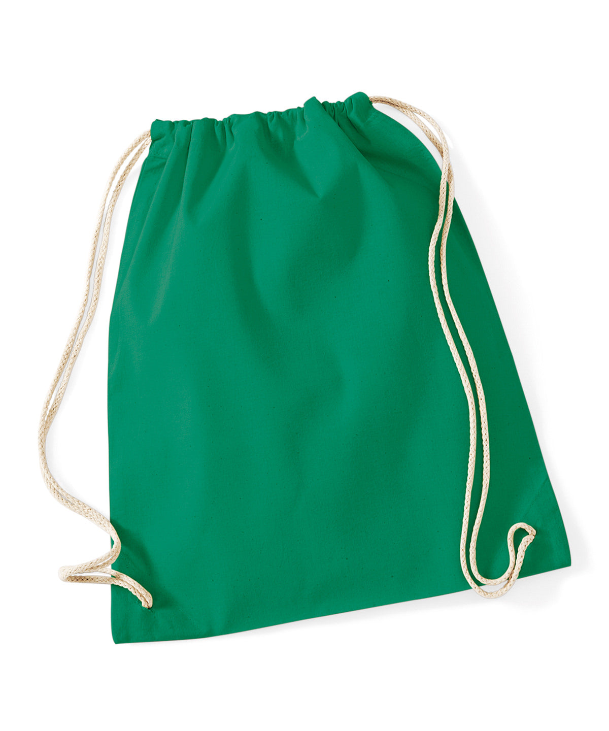 Cotton gymsac | kelly green