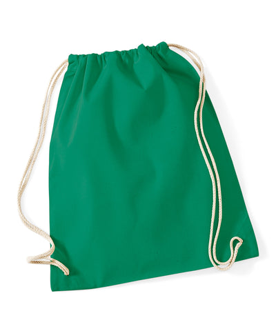 Cotton gymsac | kelly green