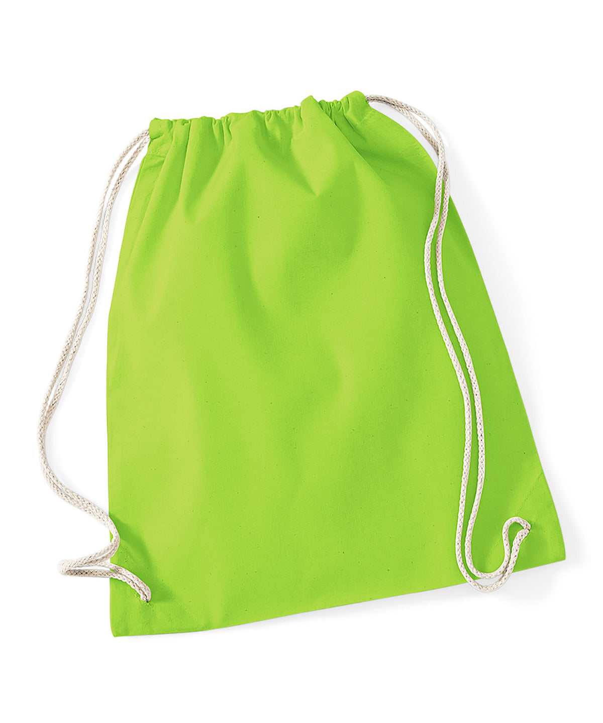 Cotton gymsac | lime green