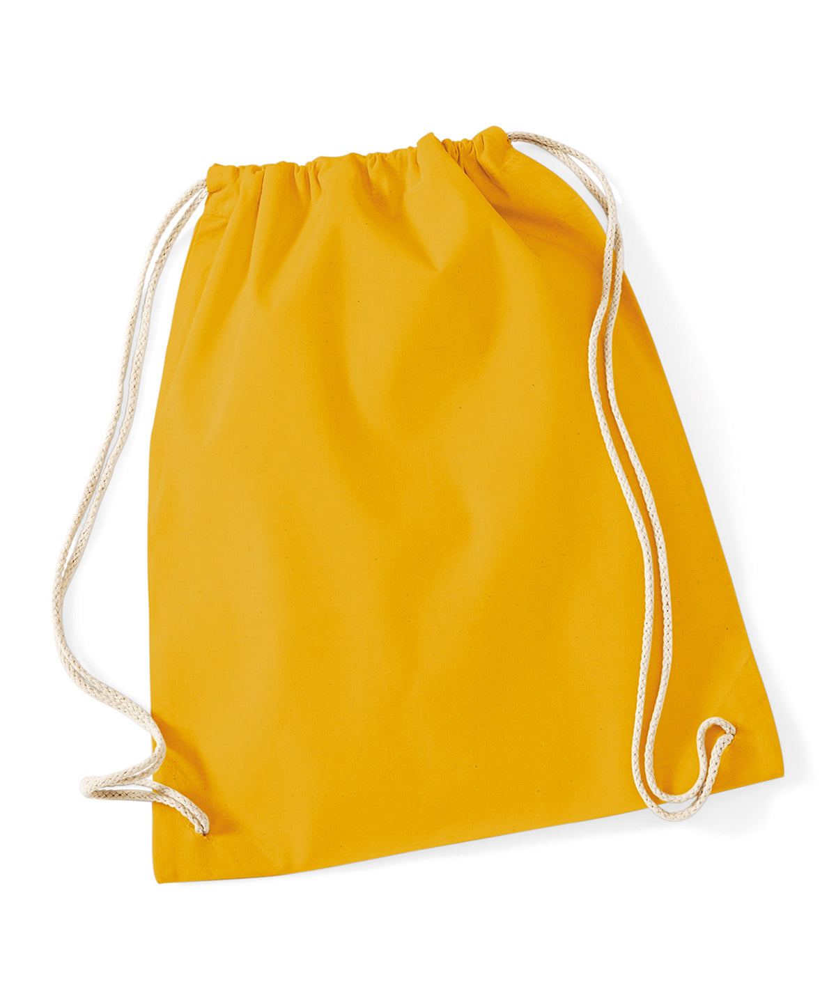 Cotton gymsac | Mustard